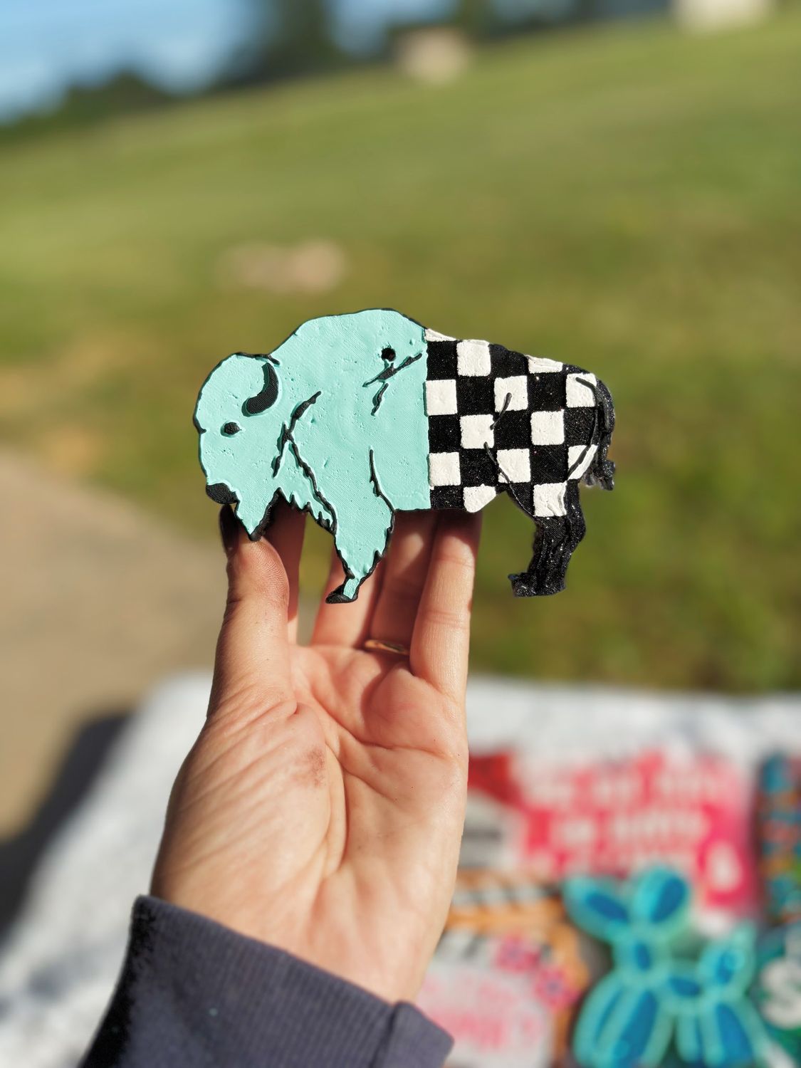 Checkered Buffalo