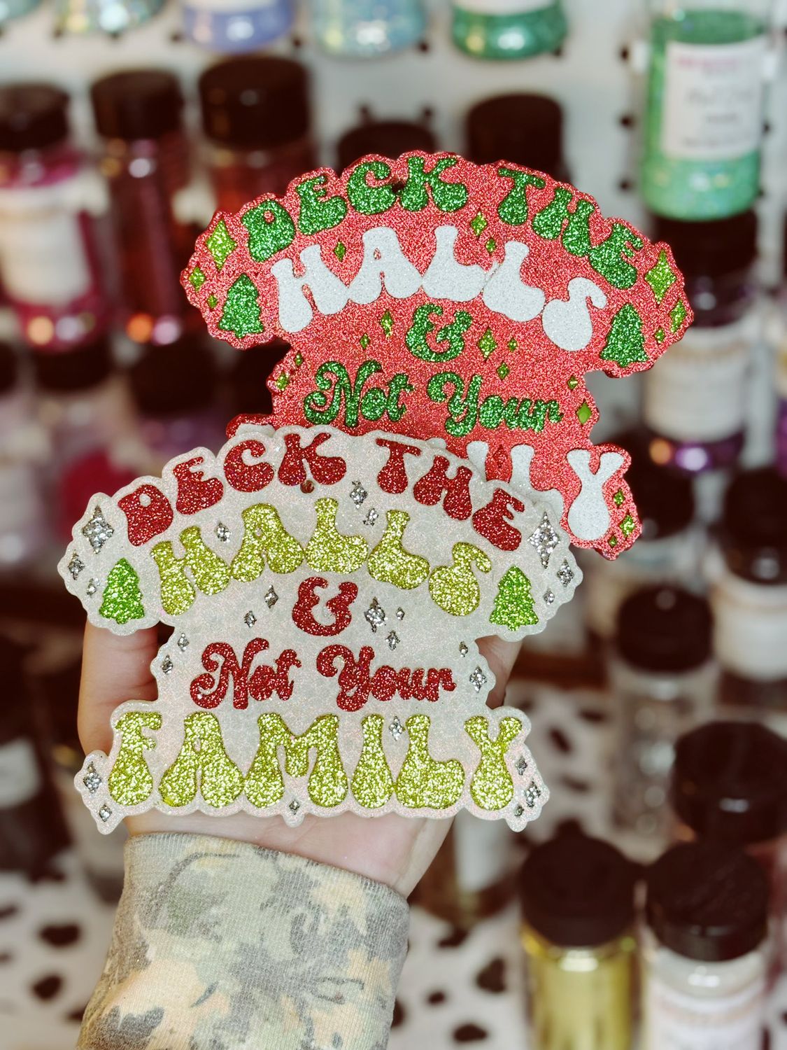 Deck the halls and not your family