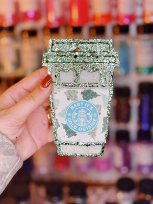 Mystery Cardstock Latte Drip