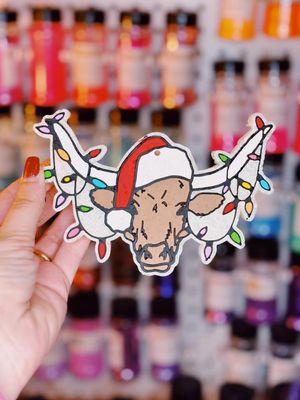 Christmas Longhorn