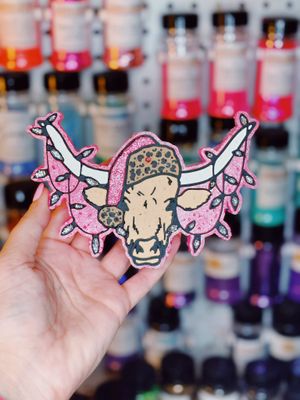 Christmas Longhorn