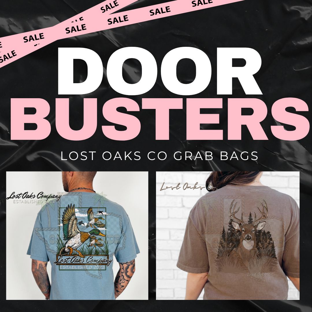 Black Friday Door Buster- Mystery Lost Oaks Co tees