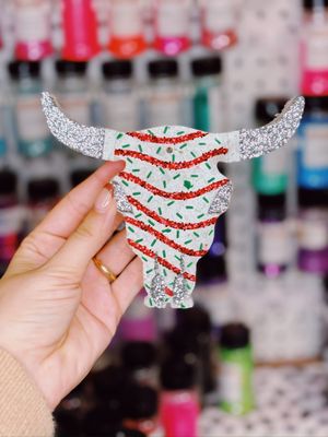 Tree Cake Bull Skull