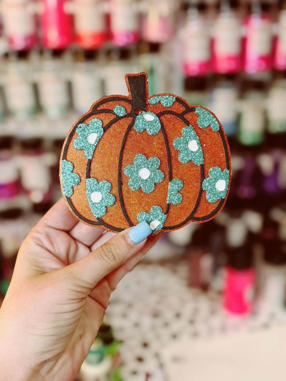 flower pumpkin