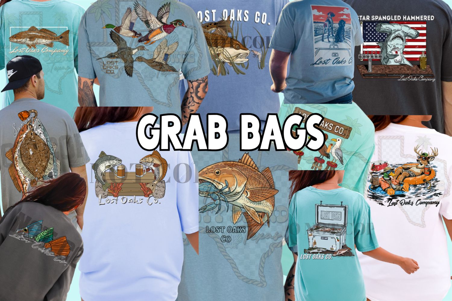 Mystery Tee Grab Bag Lost Oaks Co