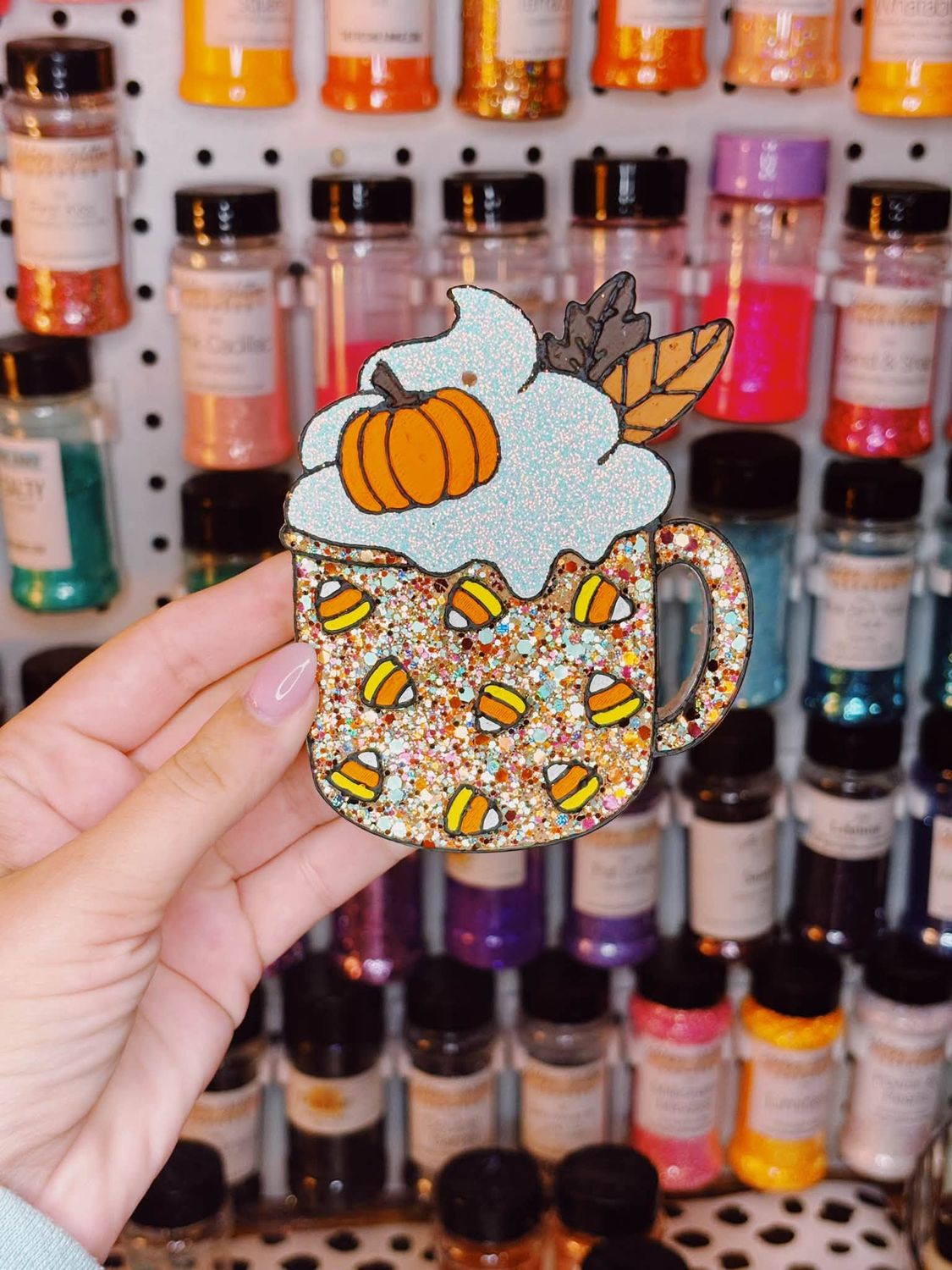 Pumpkin Candy Corn Latte