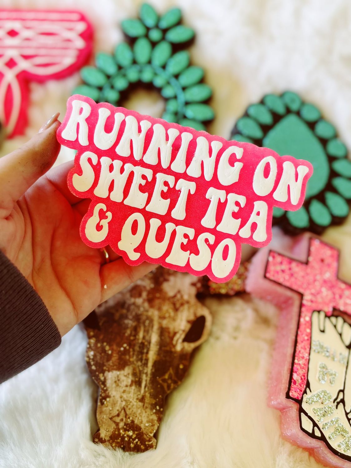 Running on sweet tea and queso