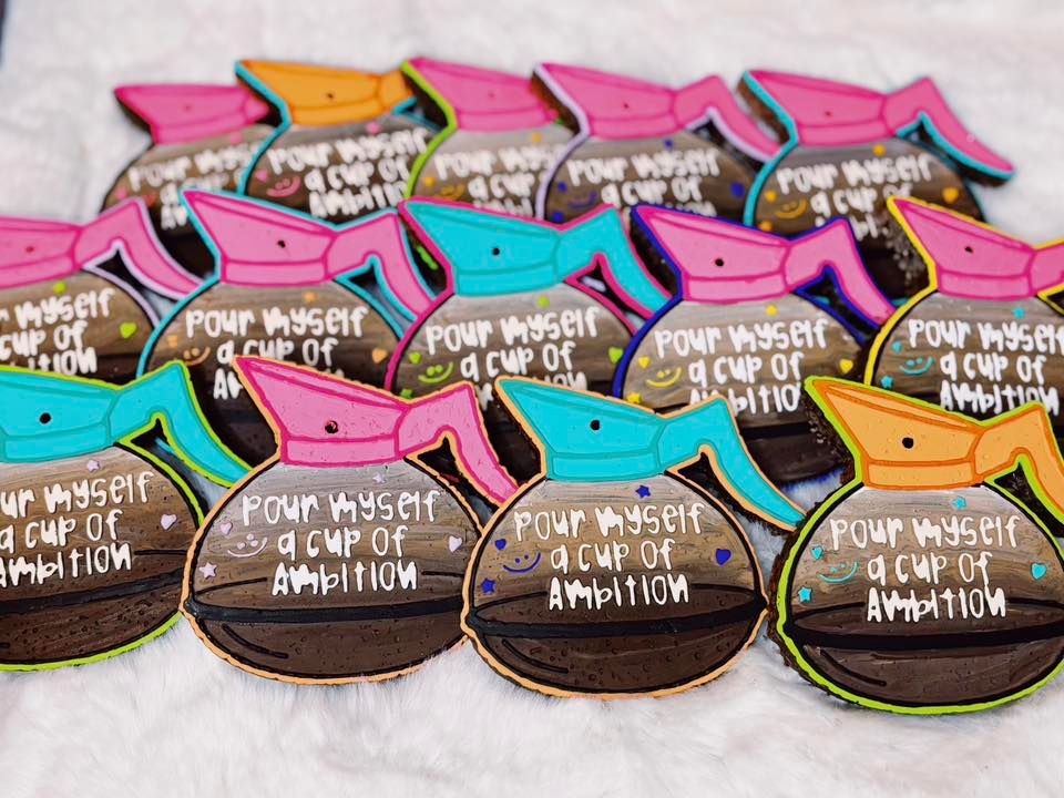 Pour myself a cup of ambition