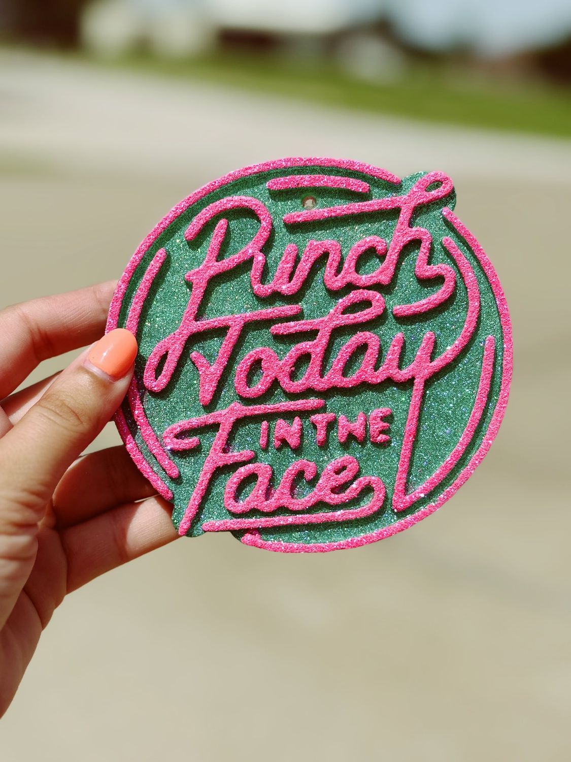 Punch today in the face