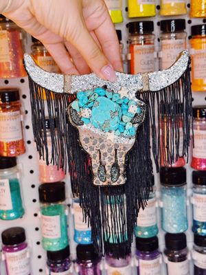 Cheetah Turquoise Bull