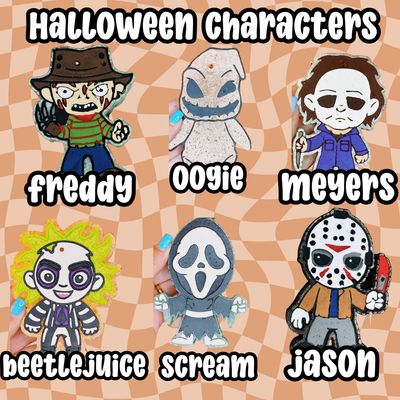 Halloween characters