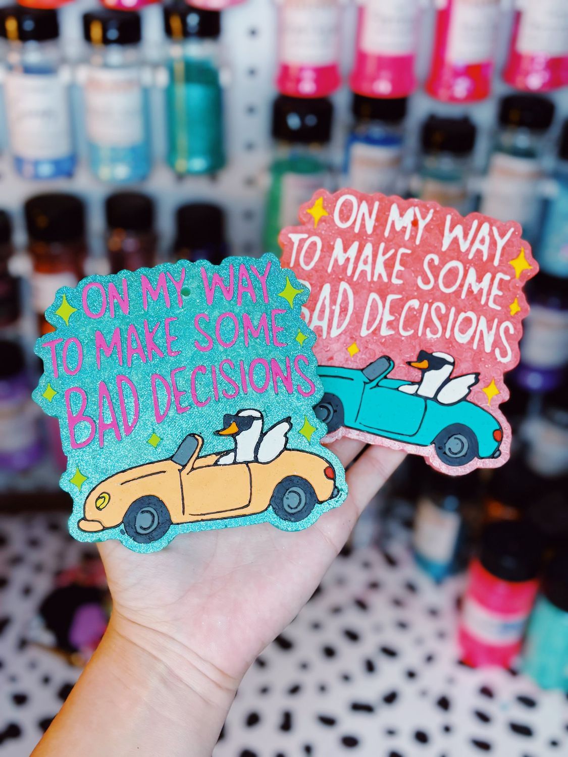 On my way to make bad decisions