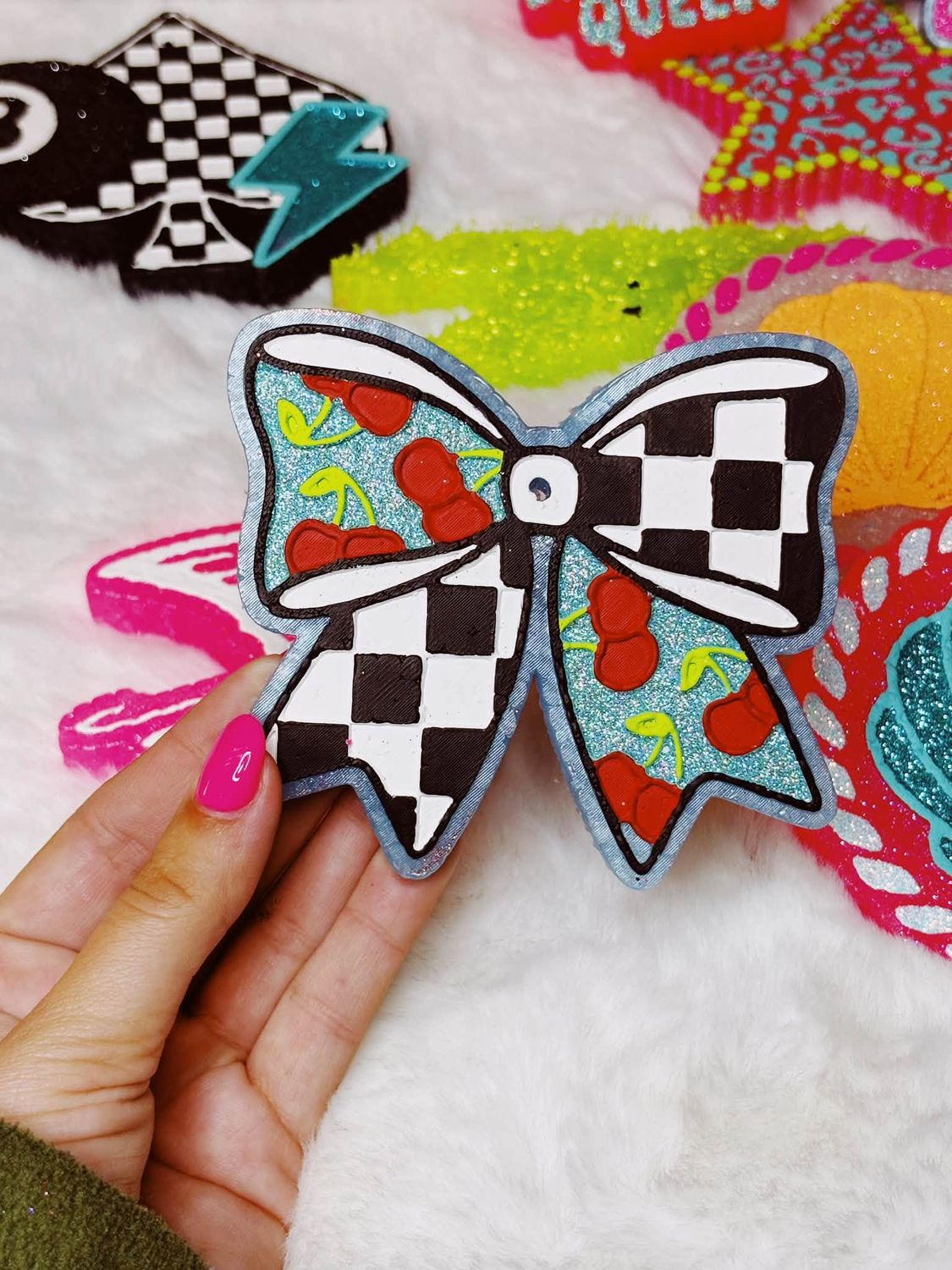 Cherry bow