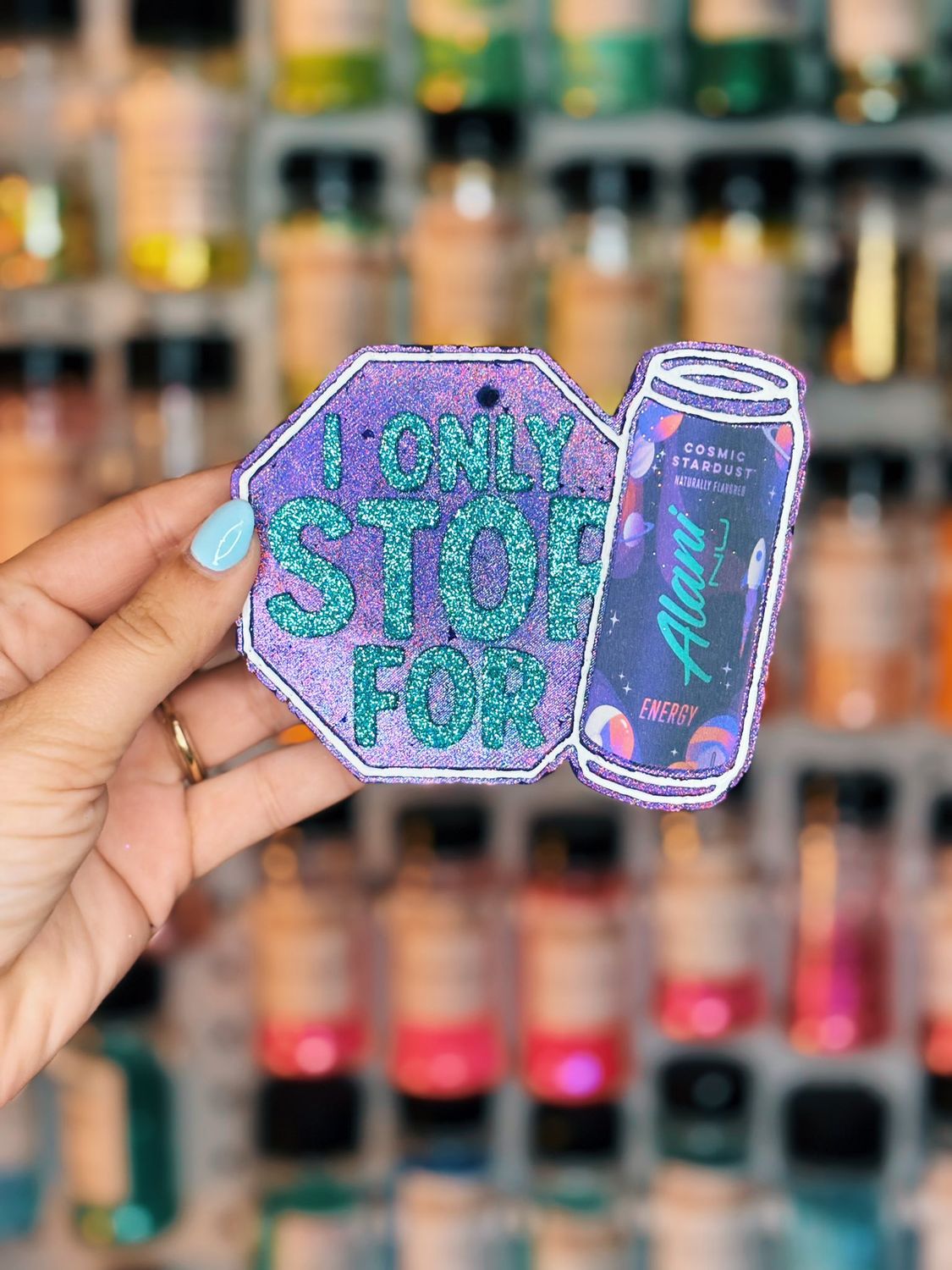 I only stop for alani- mystery cardstock design