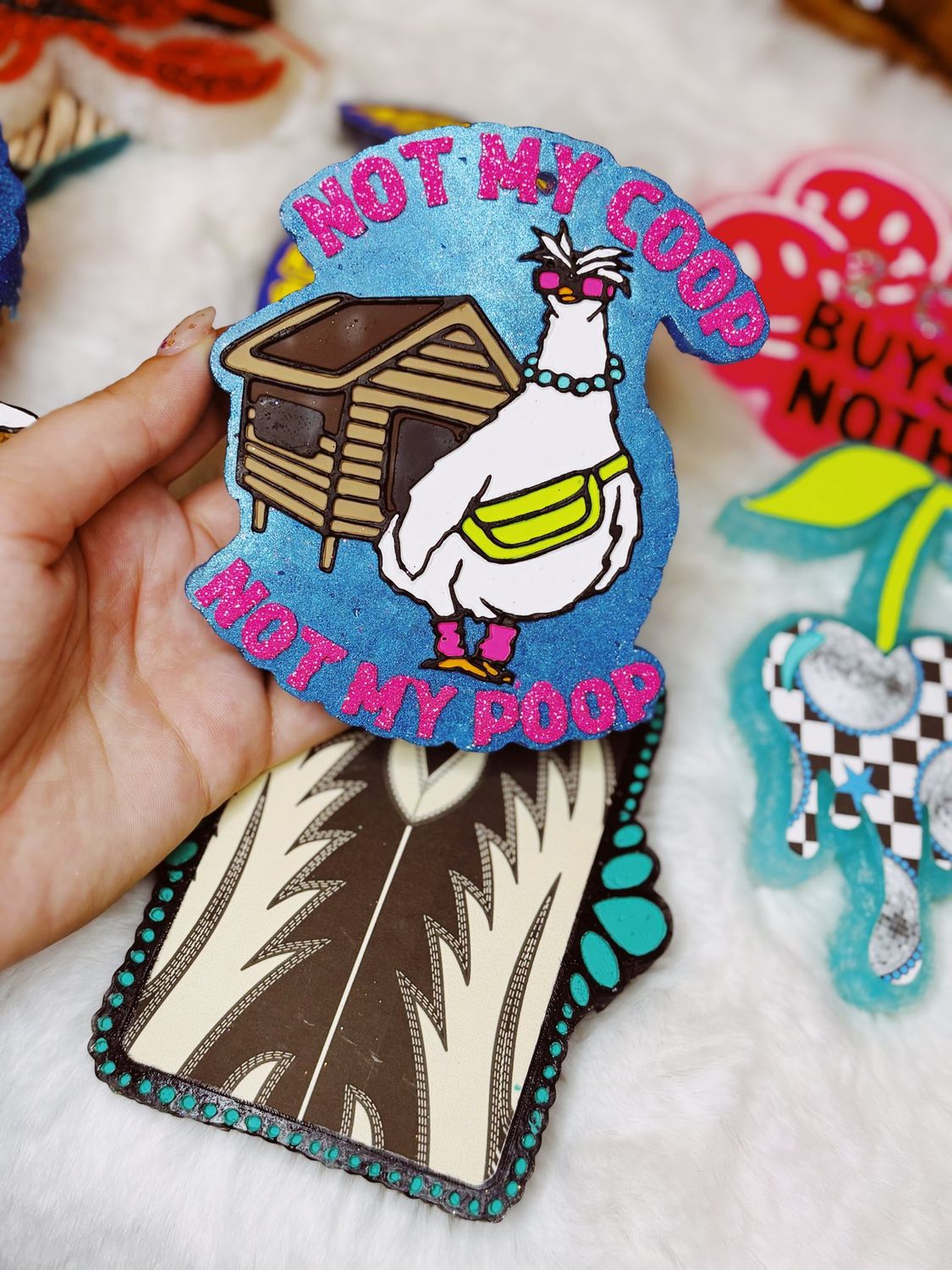 Not my coop not my poop