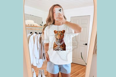 Preppy leopard tee-2 options