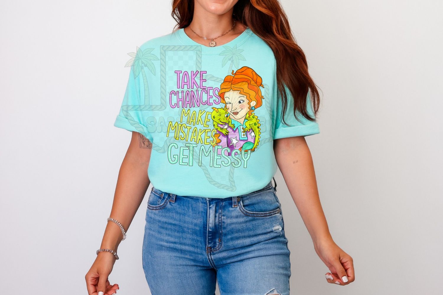 Take chances, make mistakes, get messy