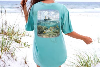 Trout in the bay tee