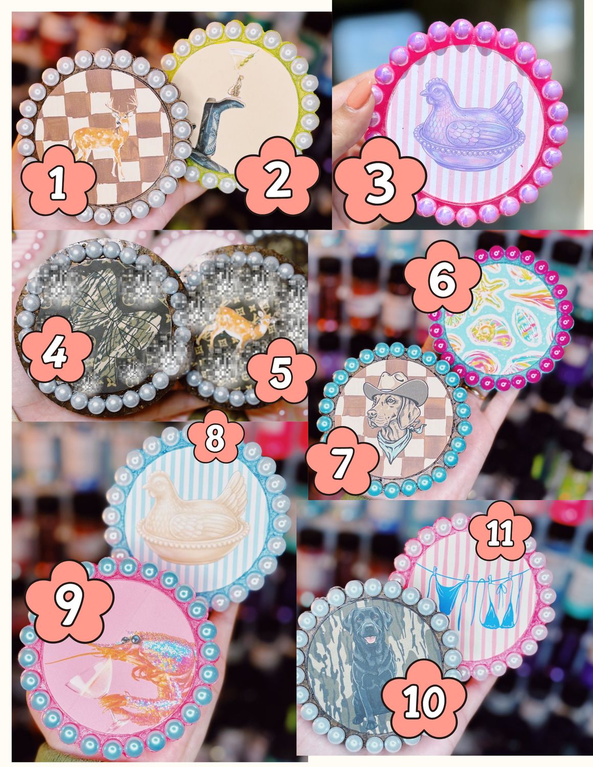 Pearl Rounds-Multiple Options