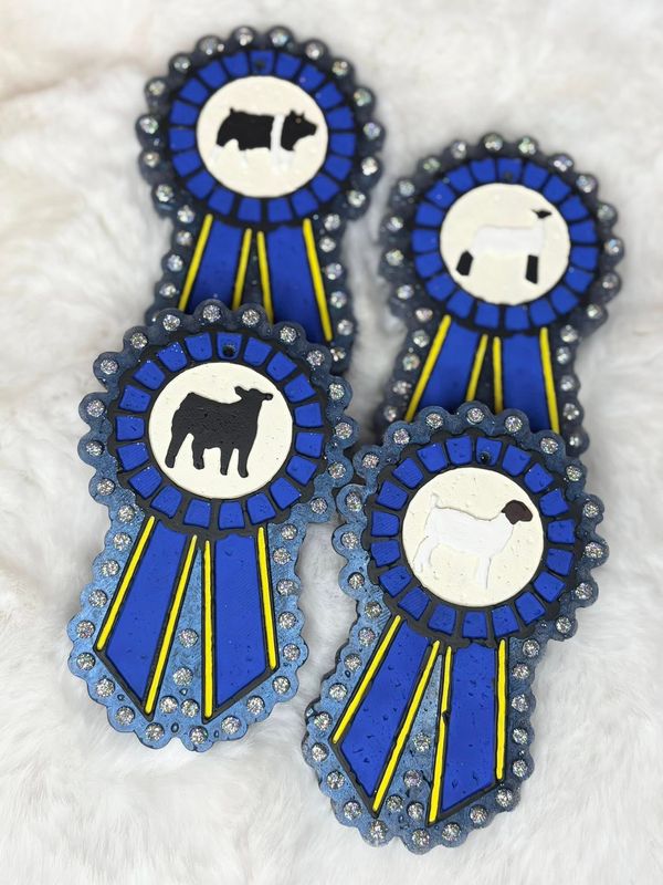 Animal Protection Ribbon Color Blue Ribbon Animals