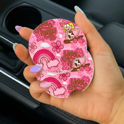 Car Coasters Yeehaw Lizzy