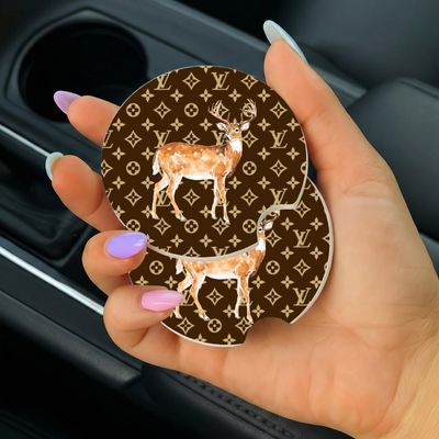 Car Coasters Brown Deer