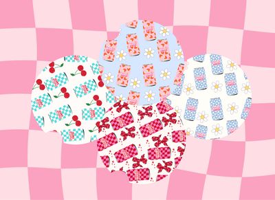 Car Coasters Coke Zero Cans