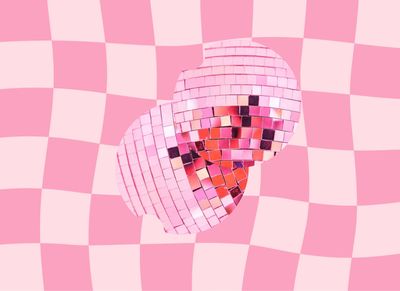 Car Coasters Pink Discos