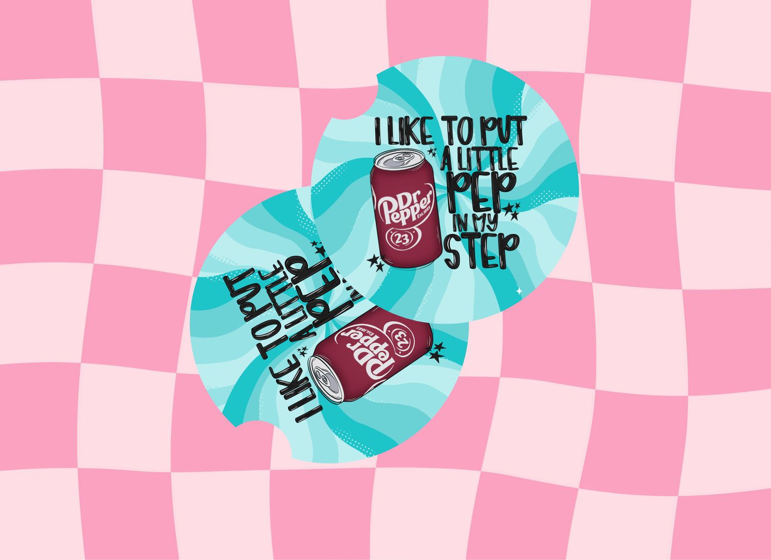 Car Coasters Put a little pep  in my step