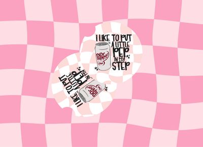 Car Coasters Put a little pep  in my step DIET