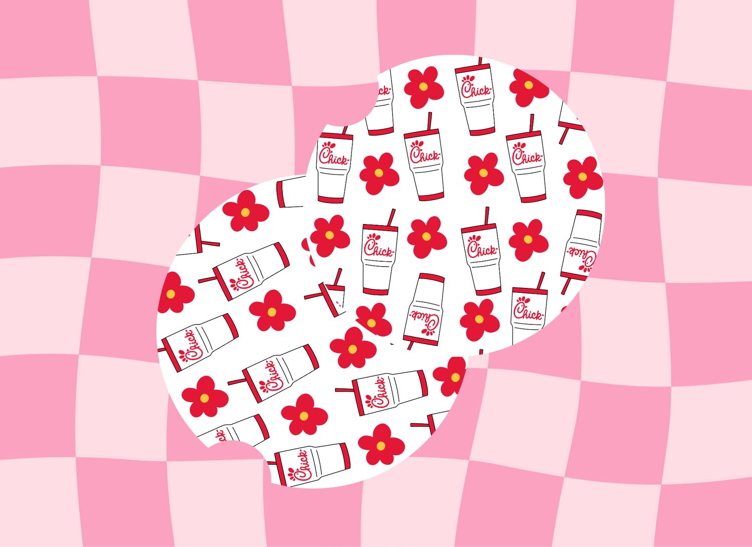 Car Coasters Chick Fil A