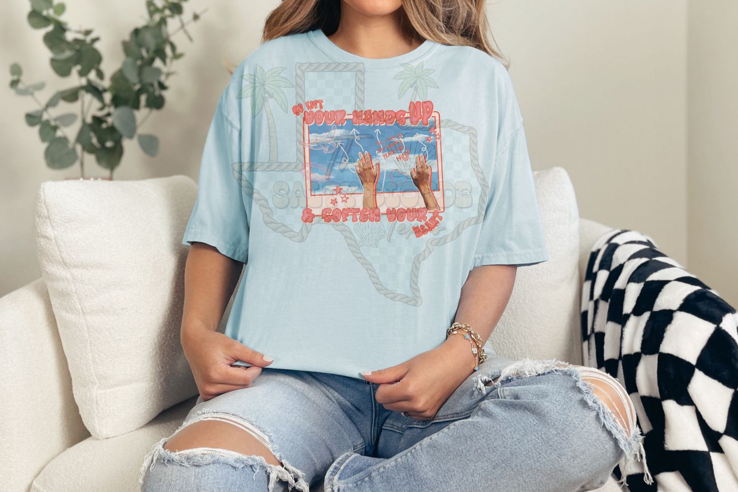 So lift your hands up and soften your heart