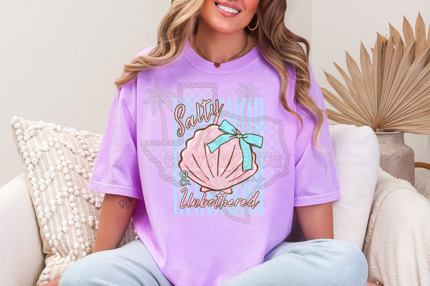 Striped salty and unbothered