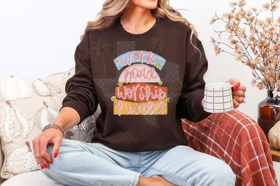 Work hard worship harder