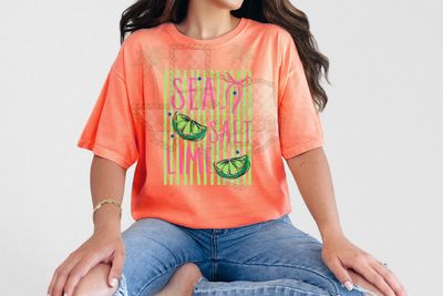 Striped sea salt and lime