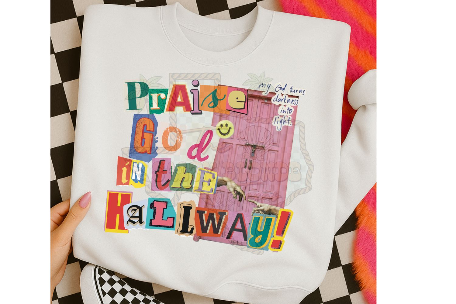 Praise God in the hallway