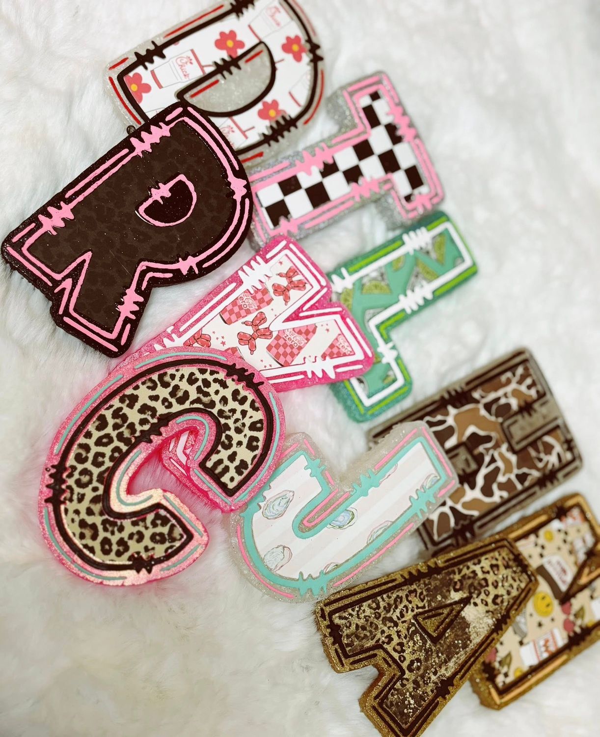 Doodle Letter Freshies