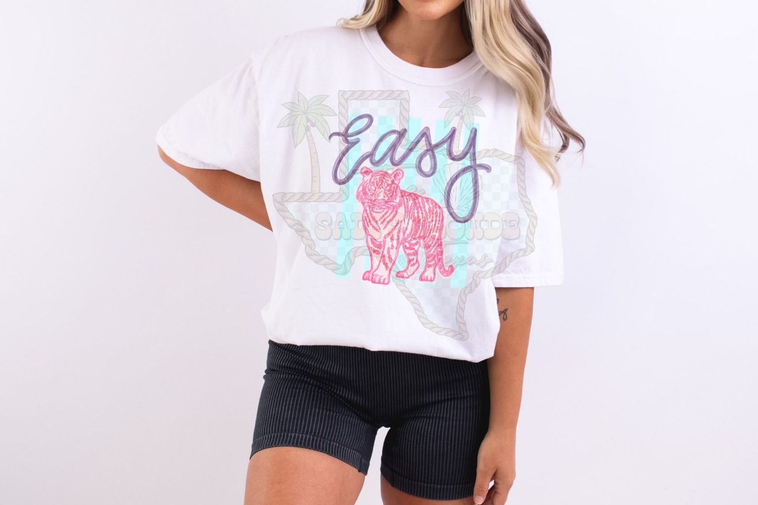 East Tiger Striped Tee