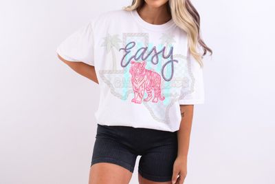 East Tiger Striped Tee