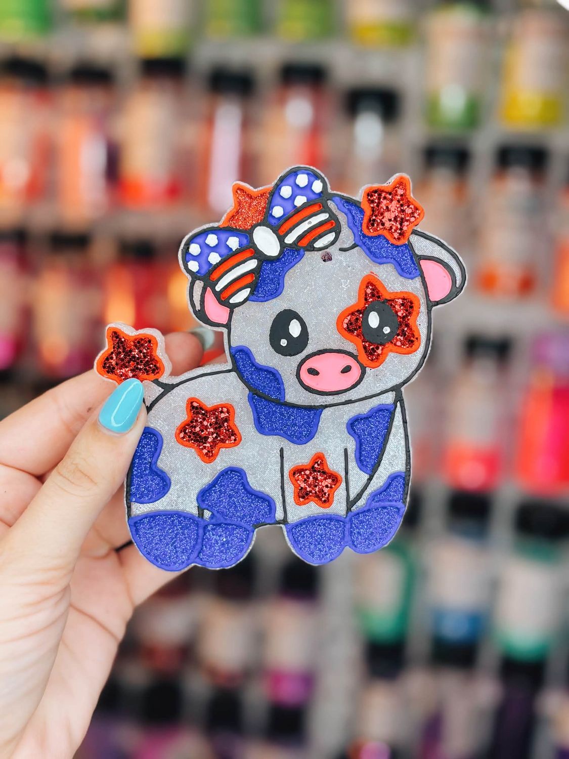 Patriotic Cow