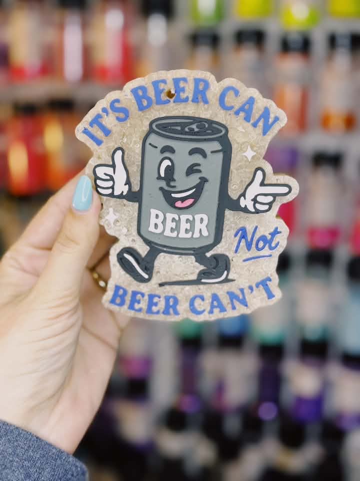 Beer can not beer can't