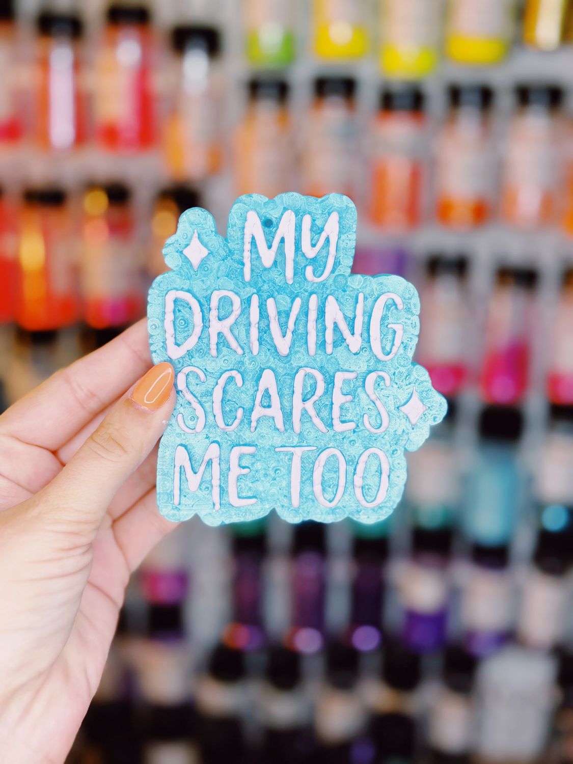 My driving scares me too