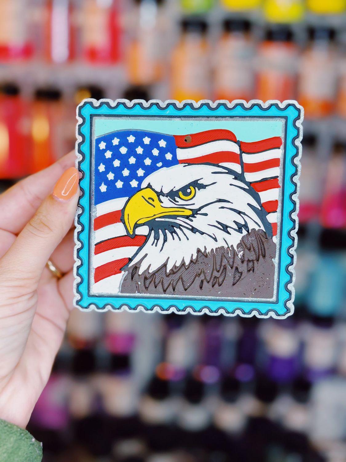 Eagle Stamp