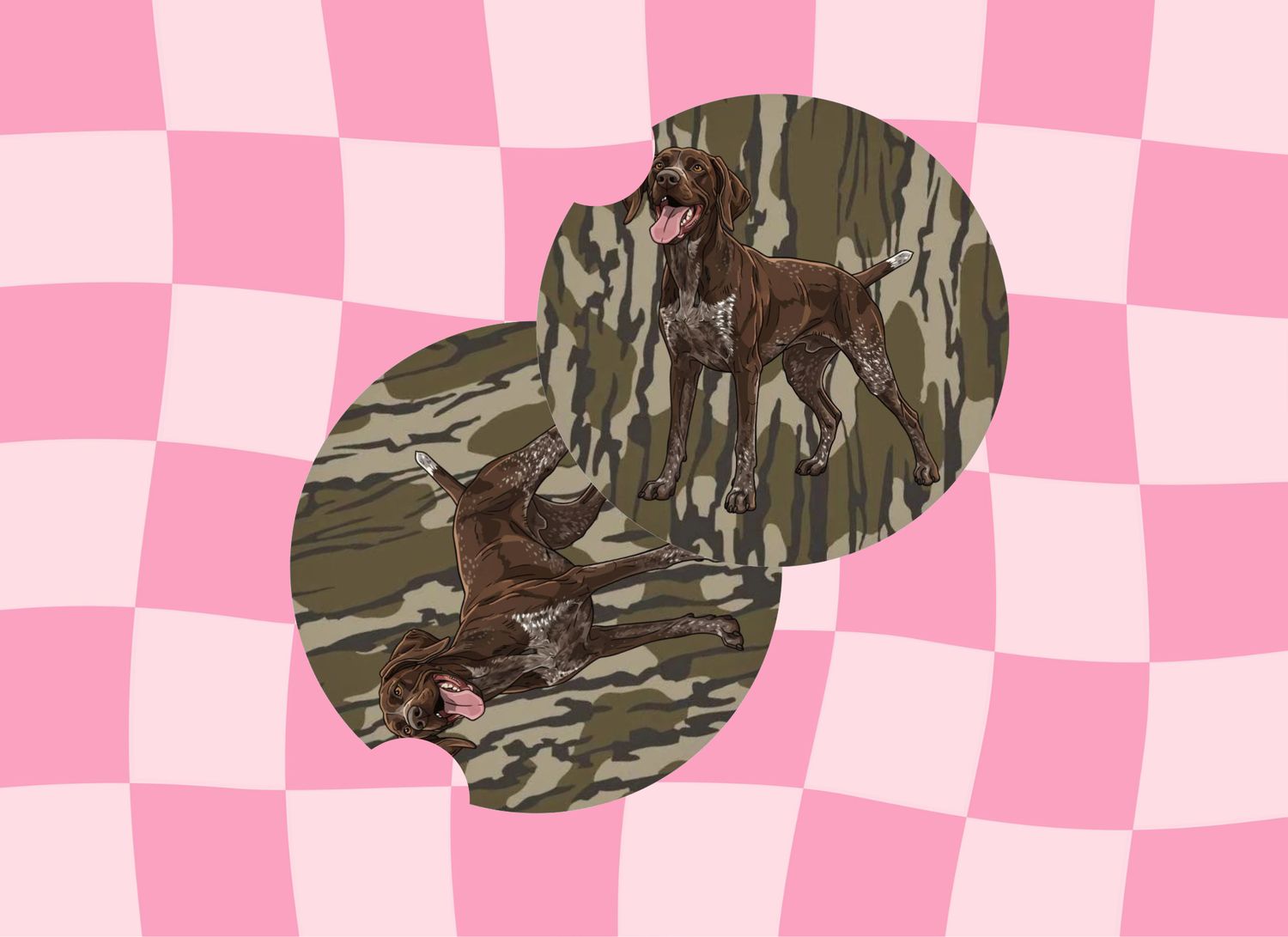 Car Coasters Camo GSP