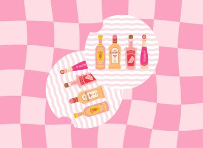Car Coasters Preppy Bottles