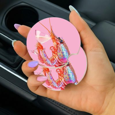Car Coasters Shrimp