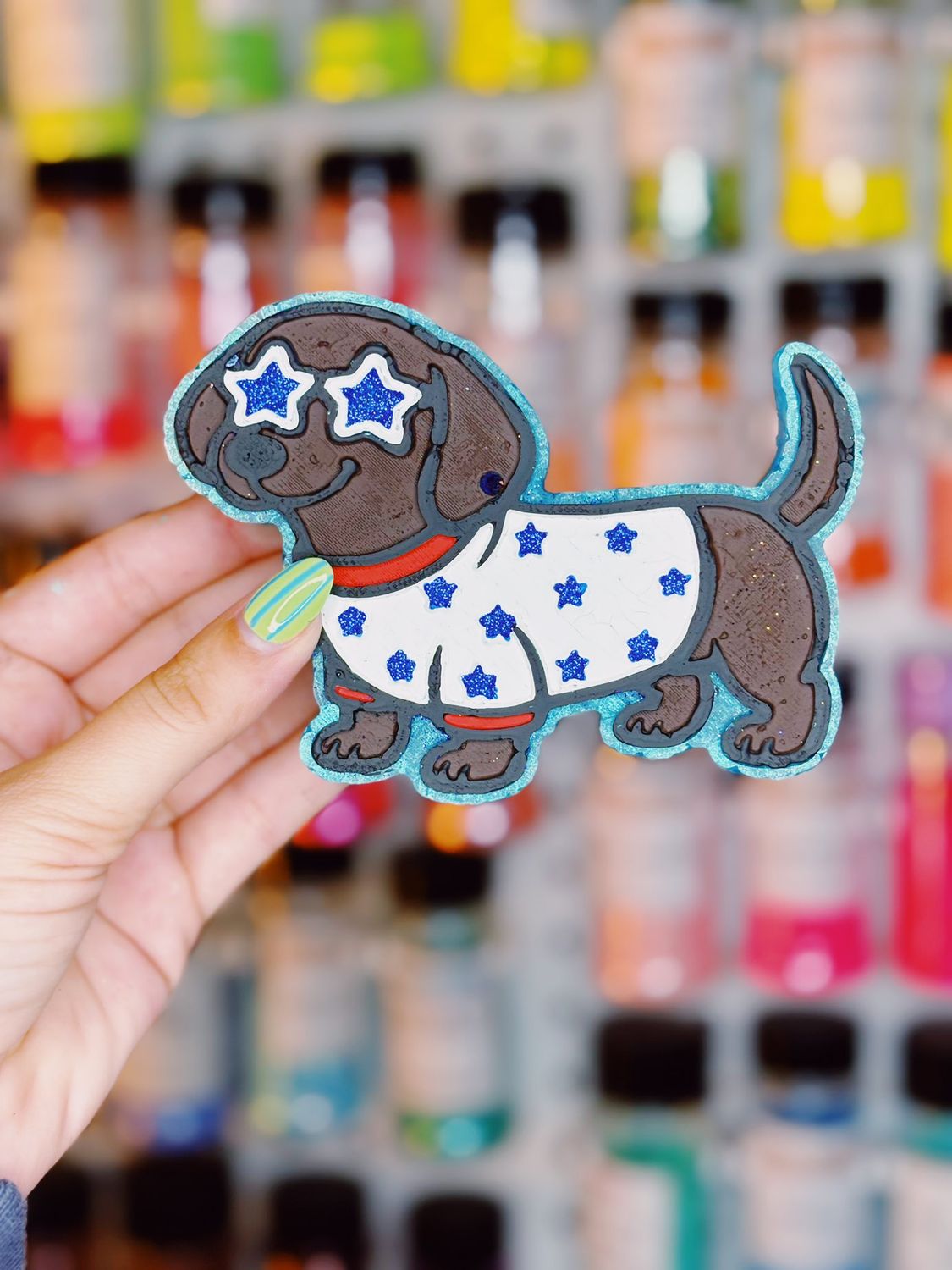 Patriotic Weenie Dog