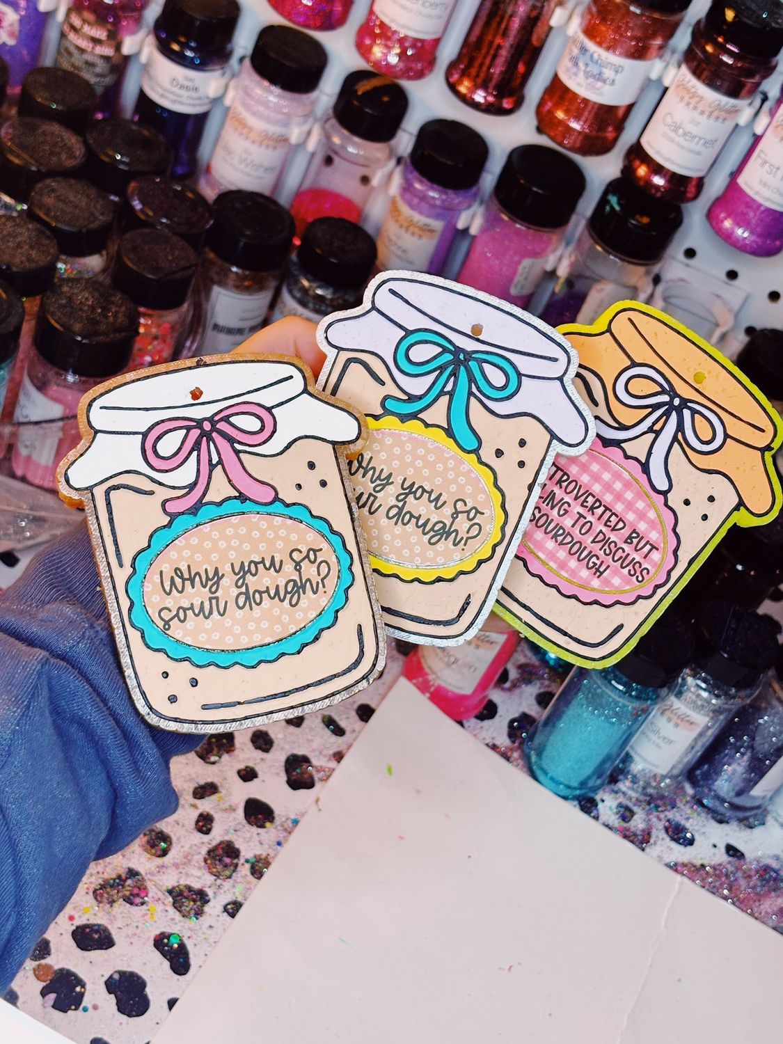 Sour Dough Jars