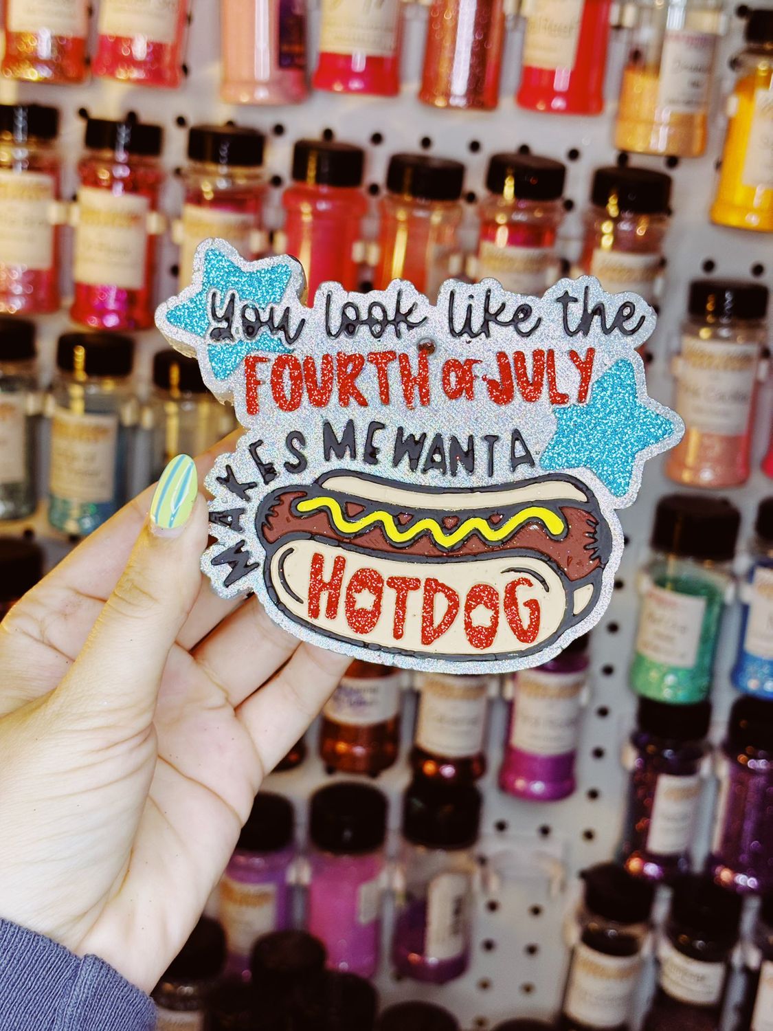 You look like the 4th of July