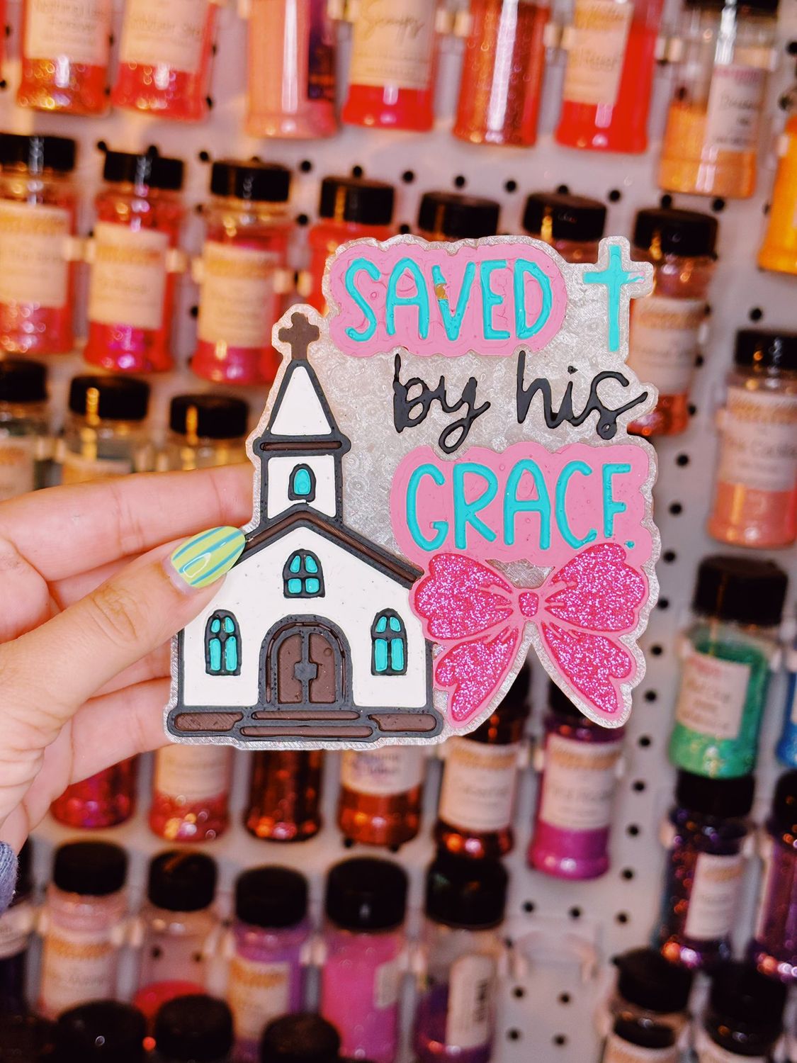Saved by his grace